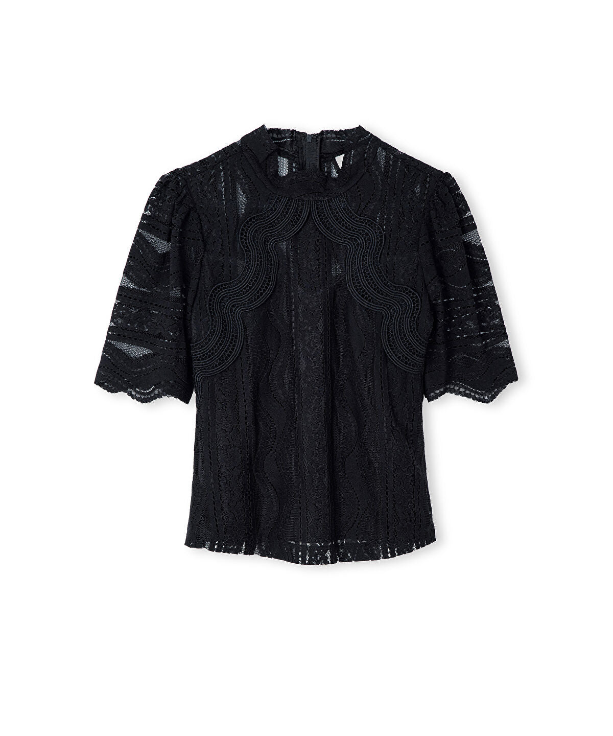Zoomed Lace Blouse