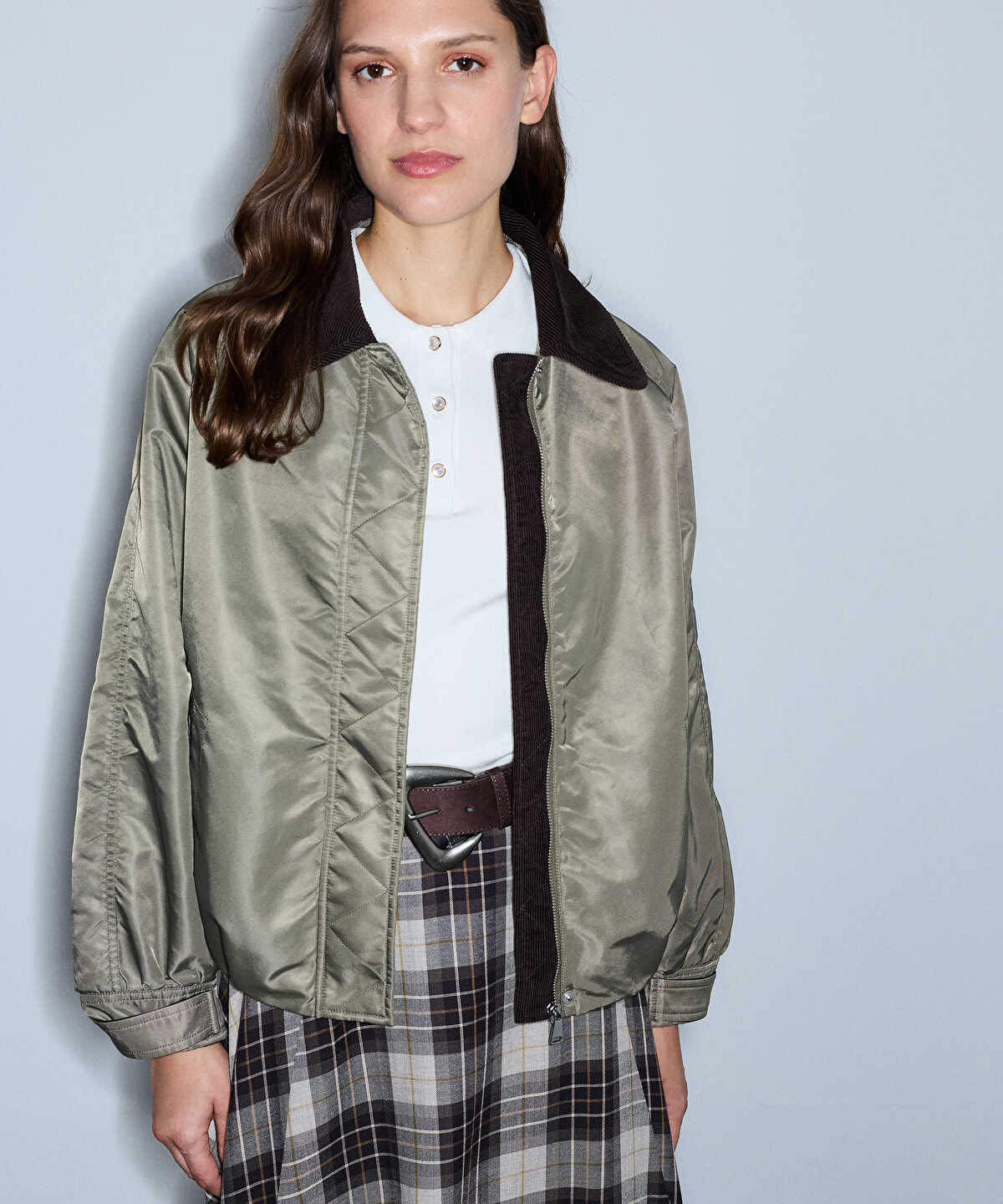 Two-Piece Bomber Jacket