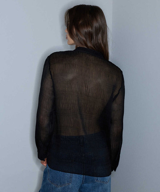 Layered-Effect Shirt