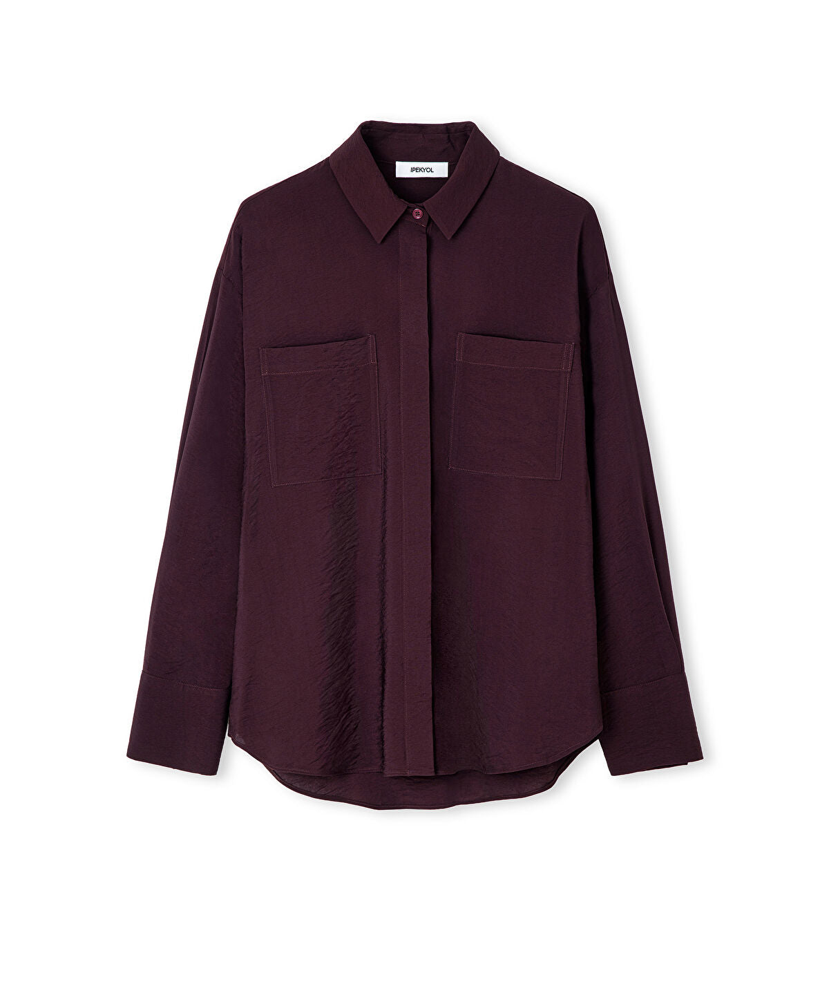 Zoomed Crinkle-Effect Shirt