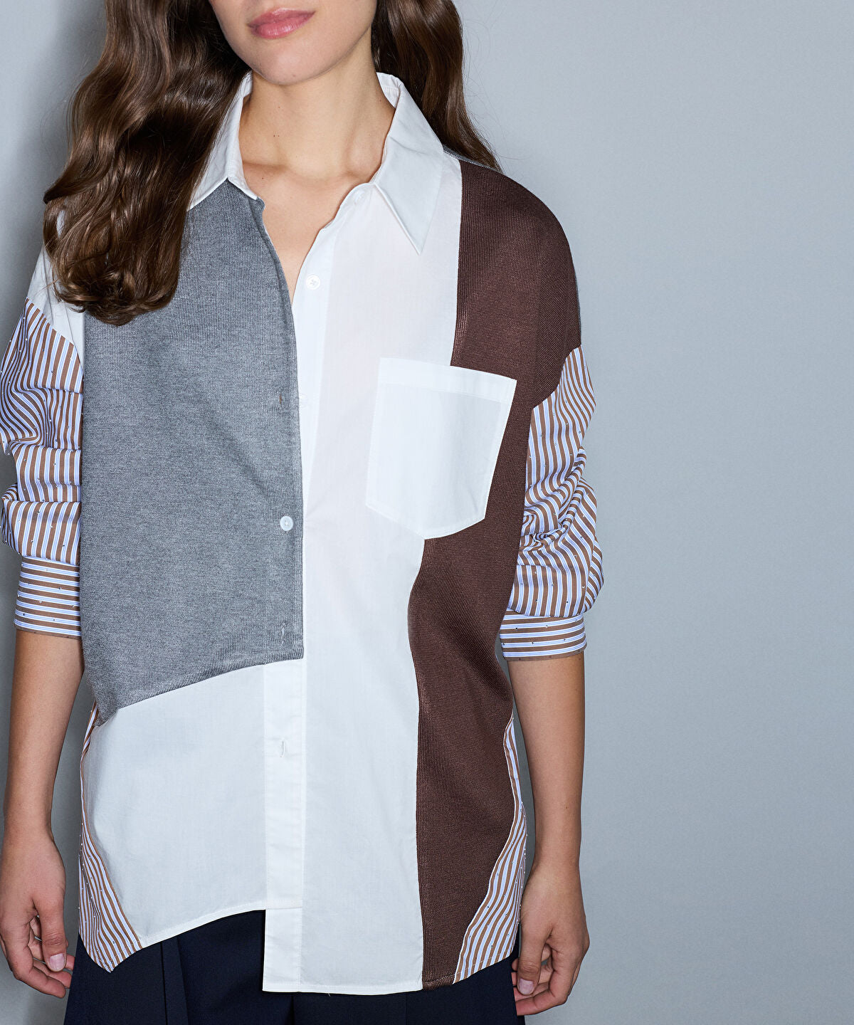 Zoomed Combination Shirt