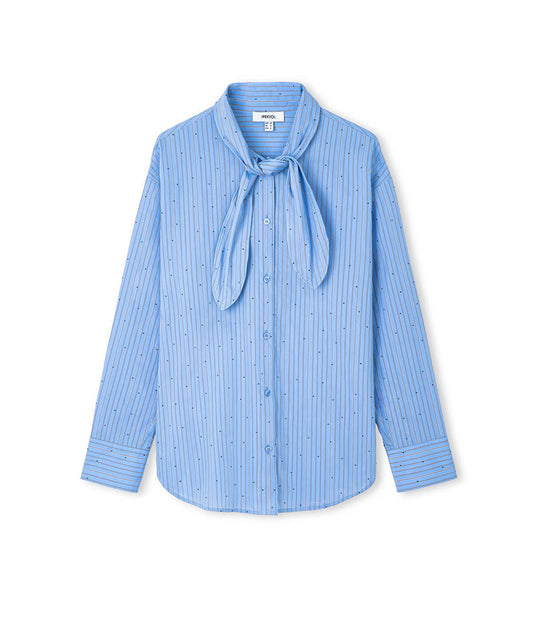 Tie-Neck Shirt