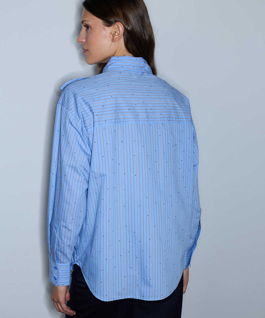Tie-Neck Shirt