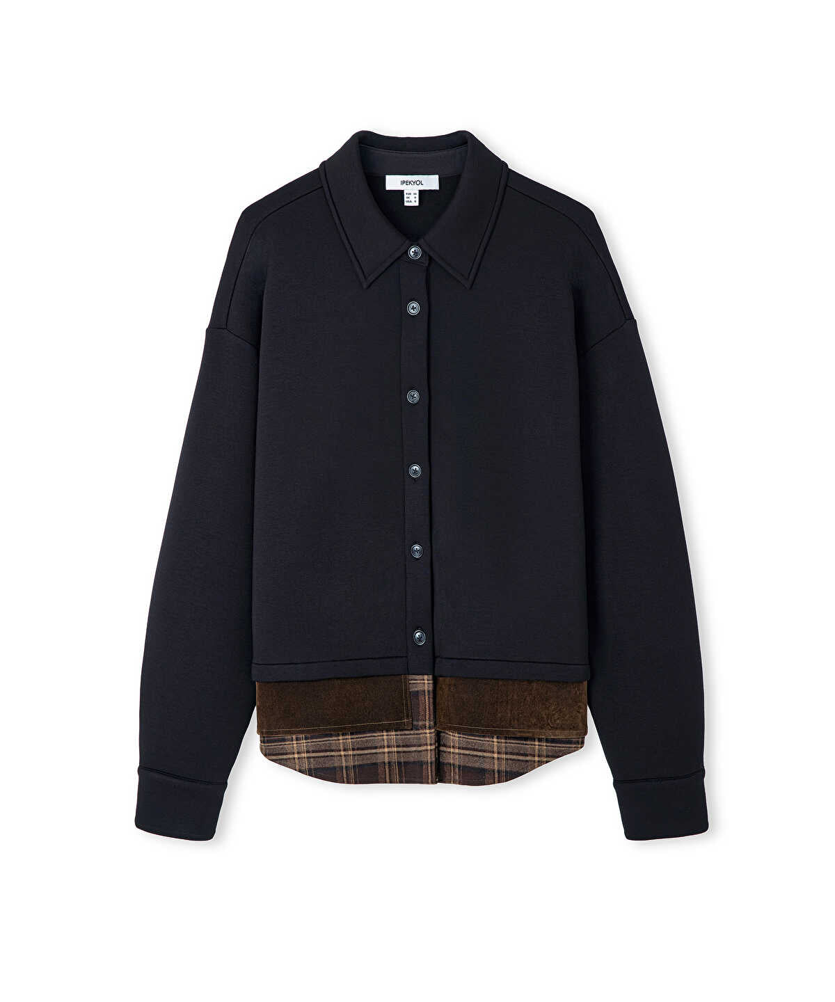 Contrast Layered Shirt