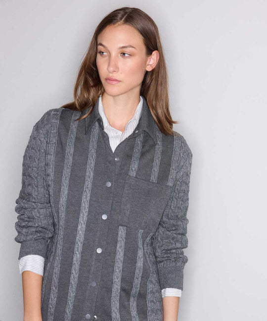 Mixed Media Shirt