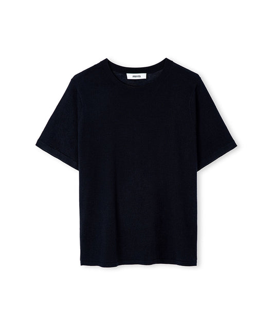 Basic Wool-Blend Knit Top