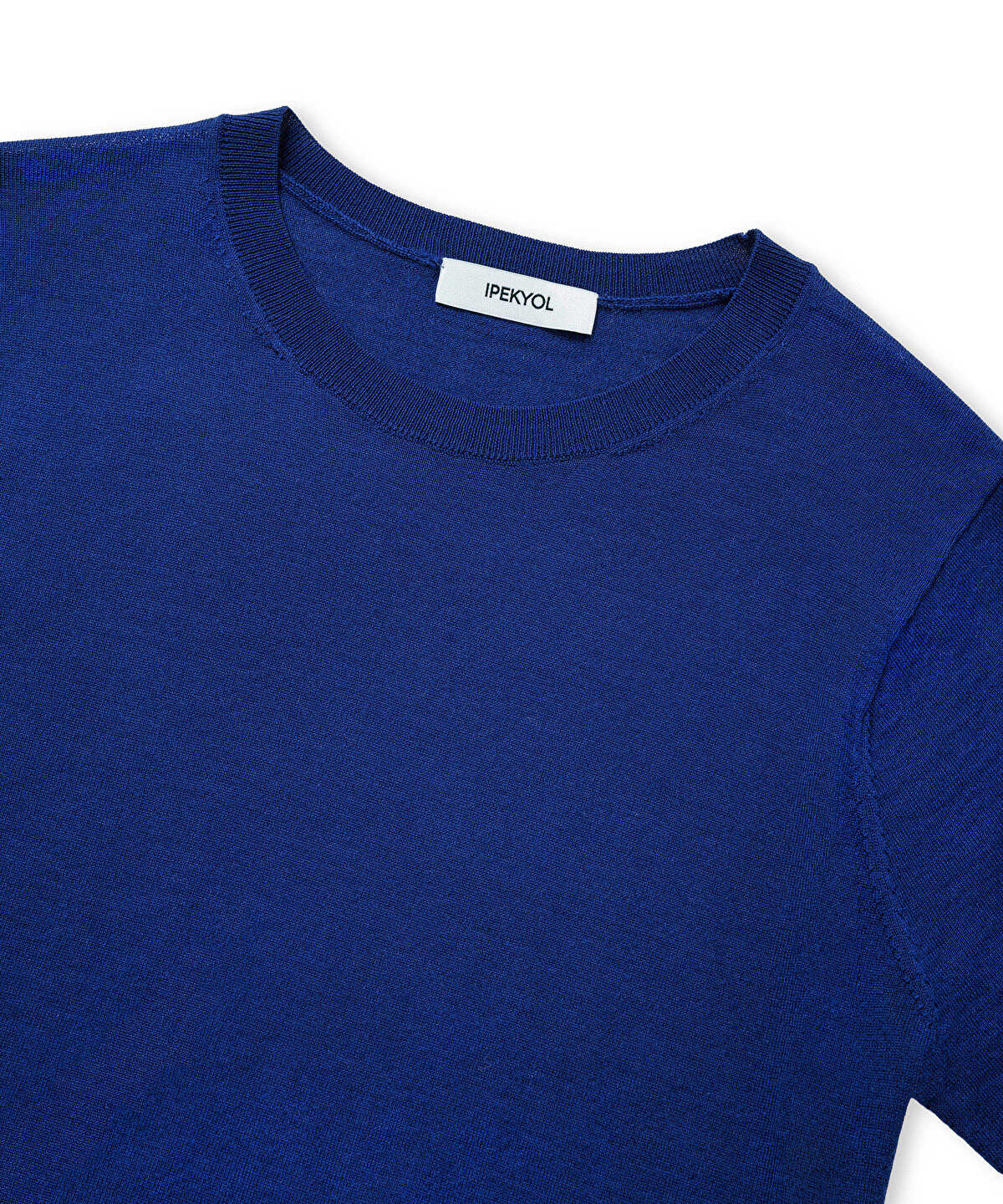 Zoomed Basic Wool-Blend Knit Top