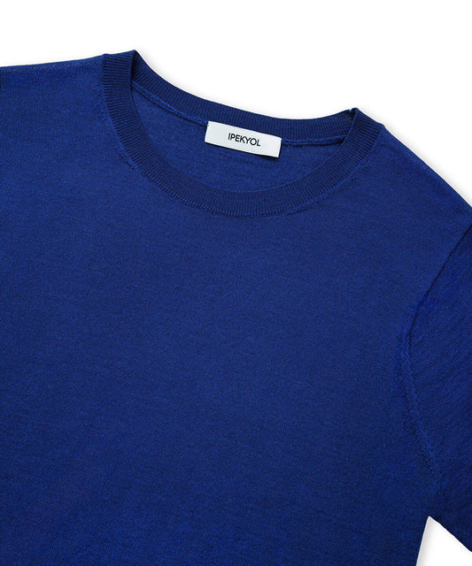 Basic Wool-Blend Knit Top