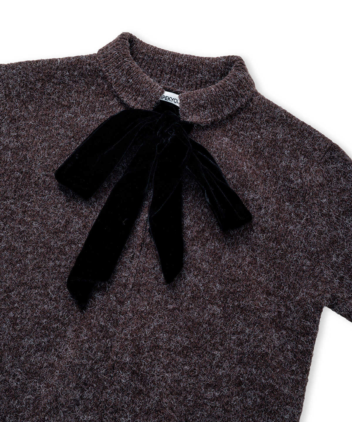 Cardigan with Detachable Bow