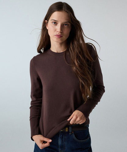 Knit Top with Monogram Buttons
