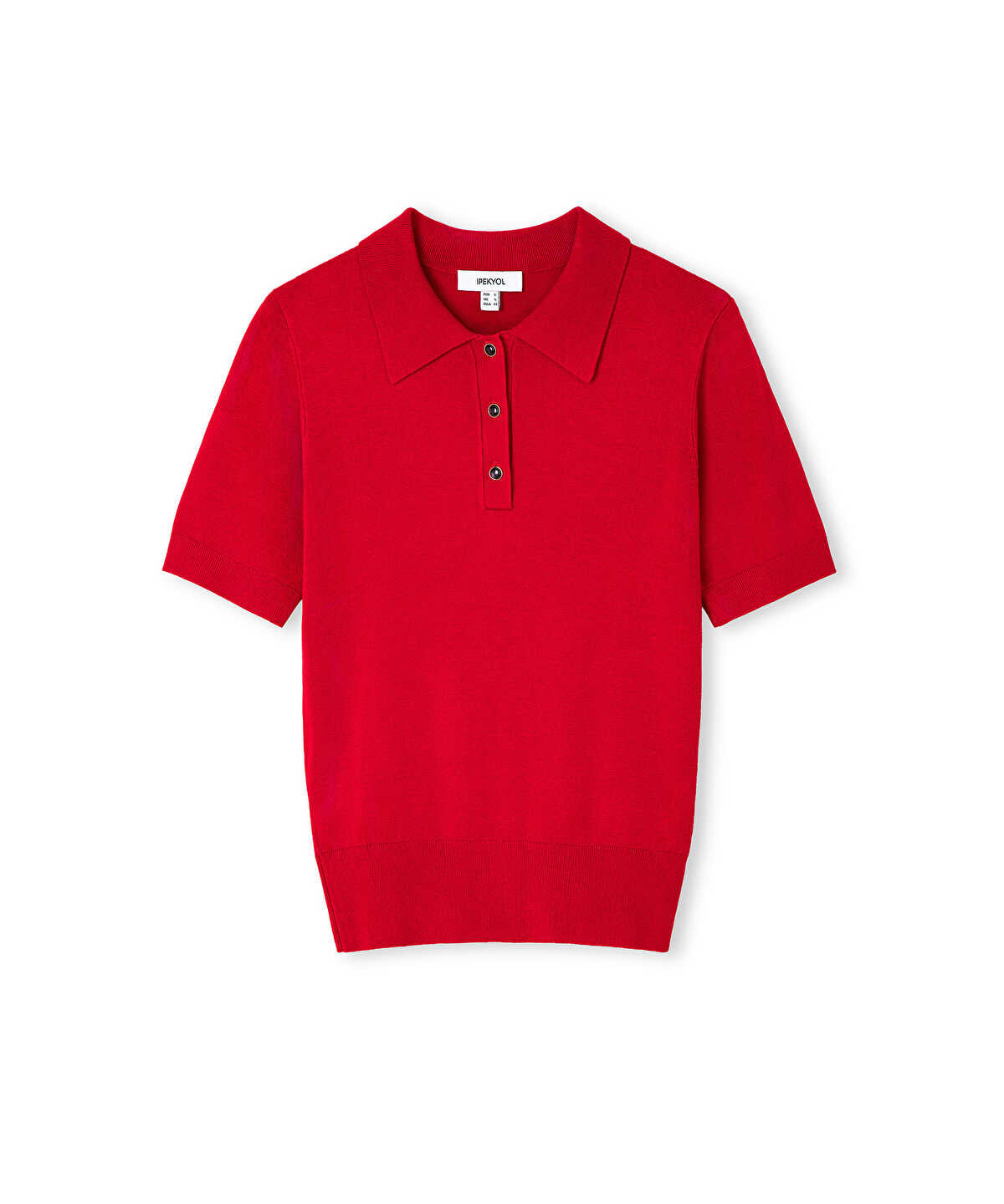 Polo Knit Top