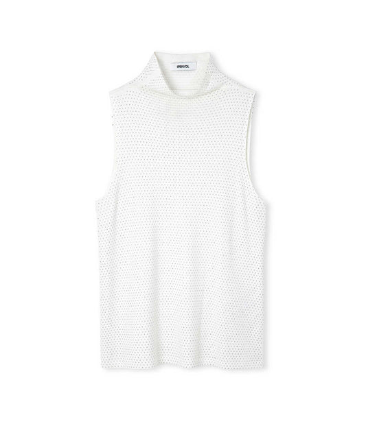 Knit Top with Rhinestones