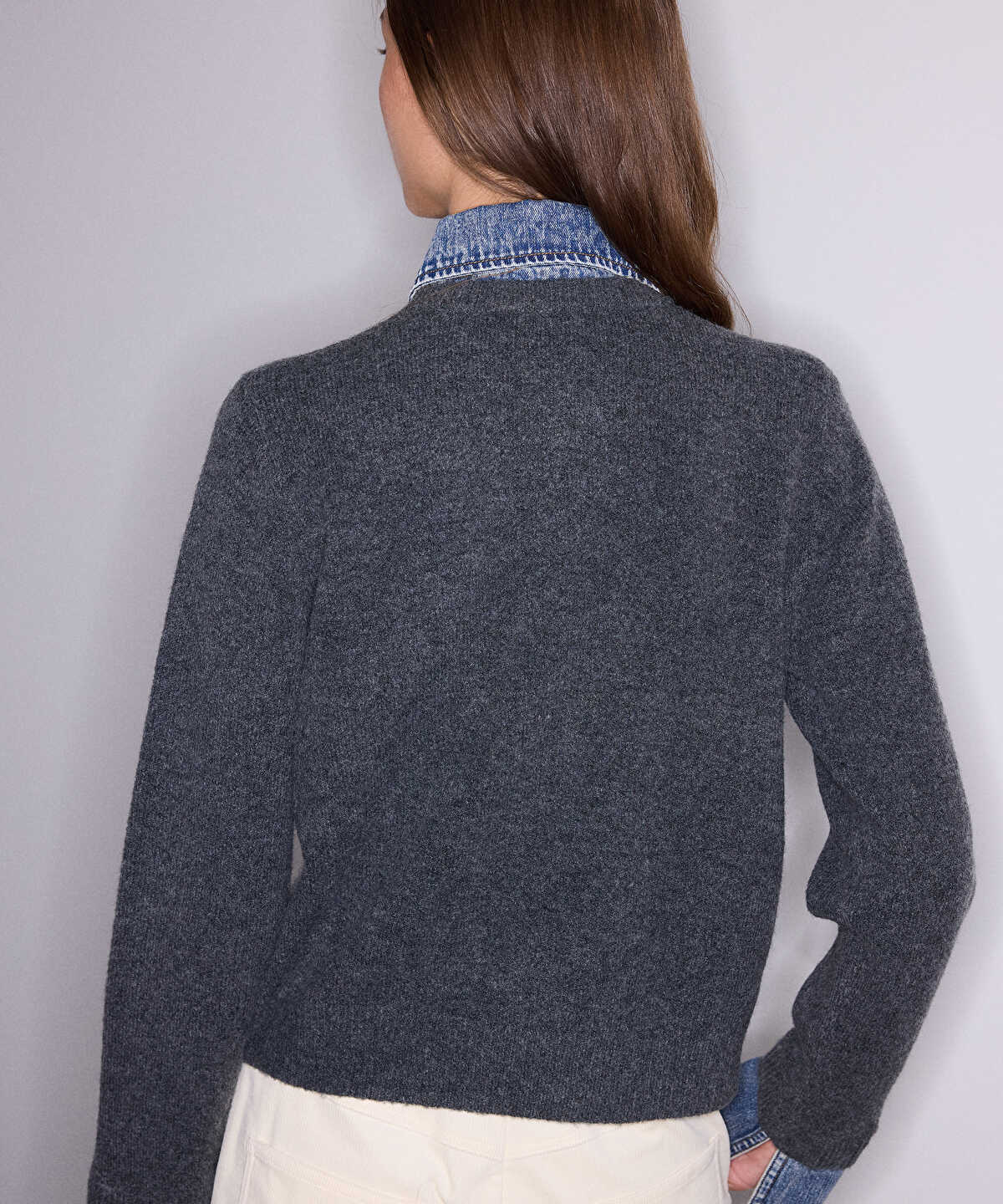 Combination Knit Top