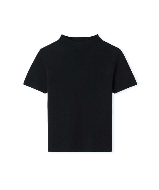 Short-Sleeve Knit Top