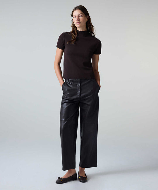 Short-Sleeve Knit Top