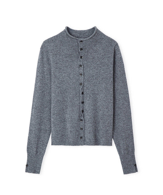 Lurex Wool-Blend Knit Top