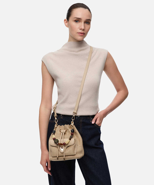 Beaded-Strap Bag