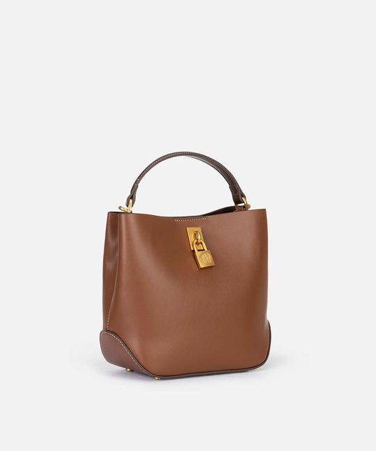 Metal-Buckle Dual-Strap Bag