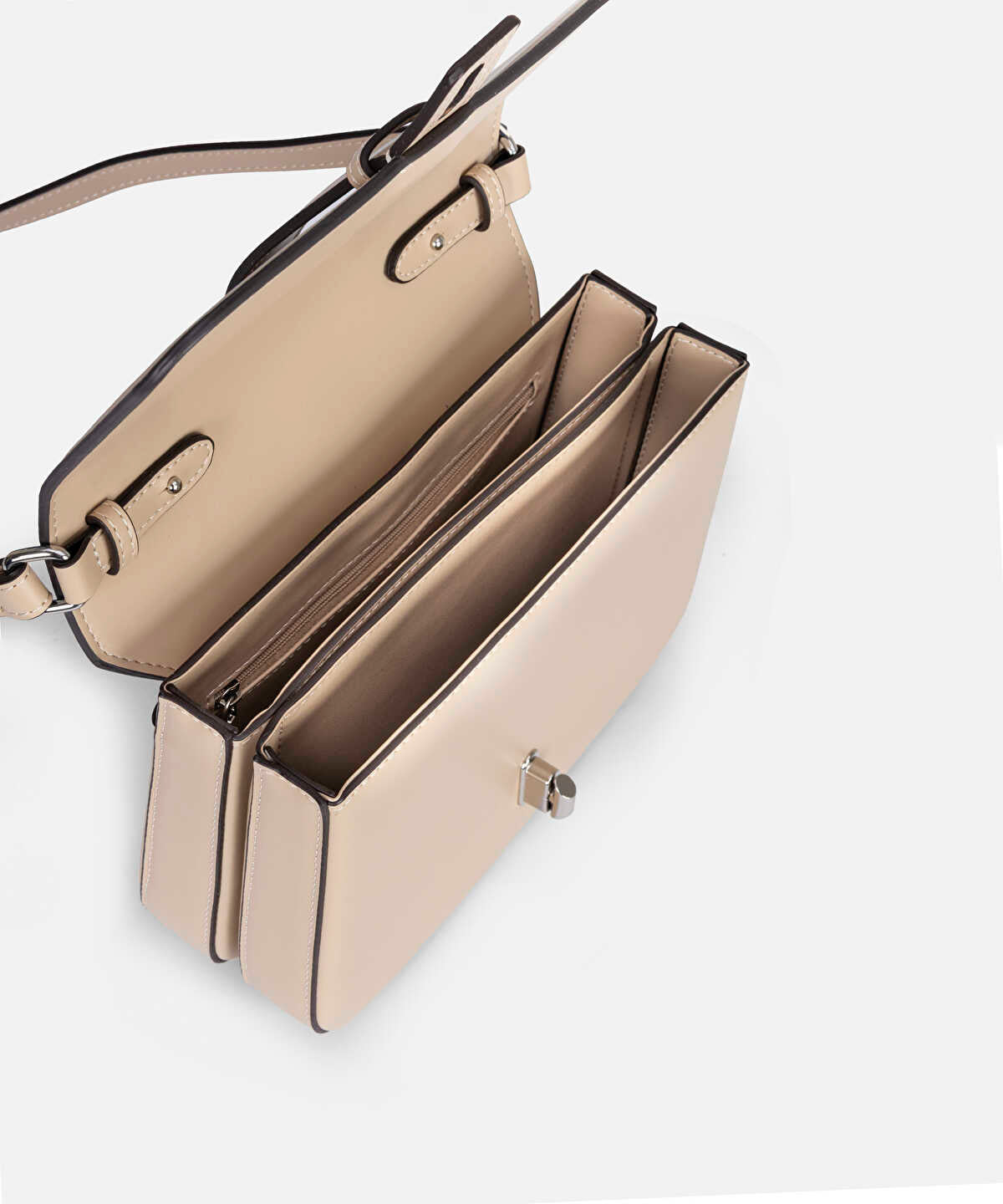 Zoomed Agenda Crossbody Bag