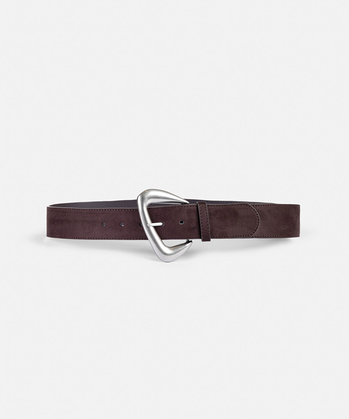 Zoomed Metal-Buckle Belt