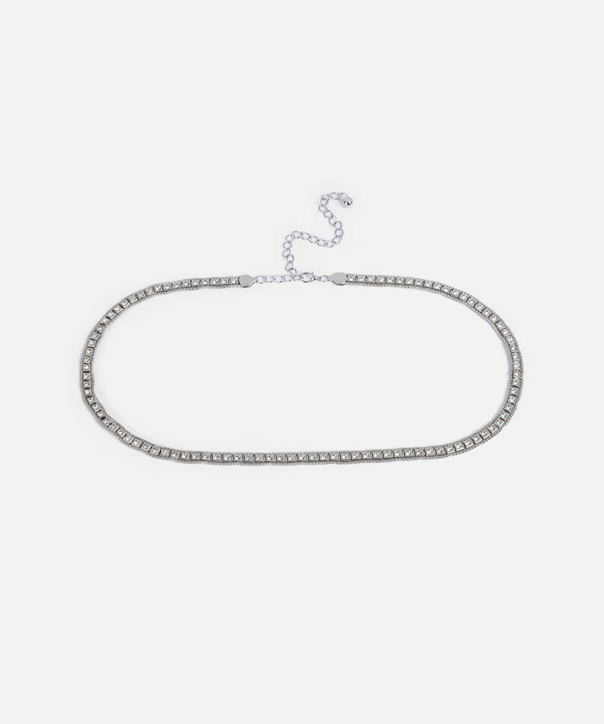 Strass-Embellished Belt