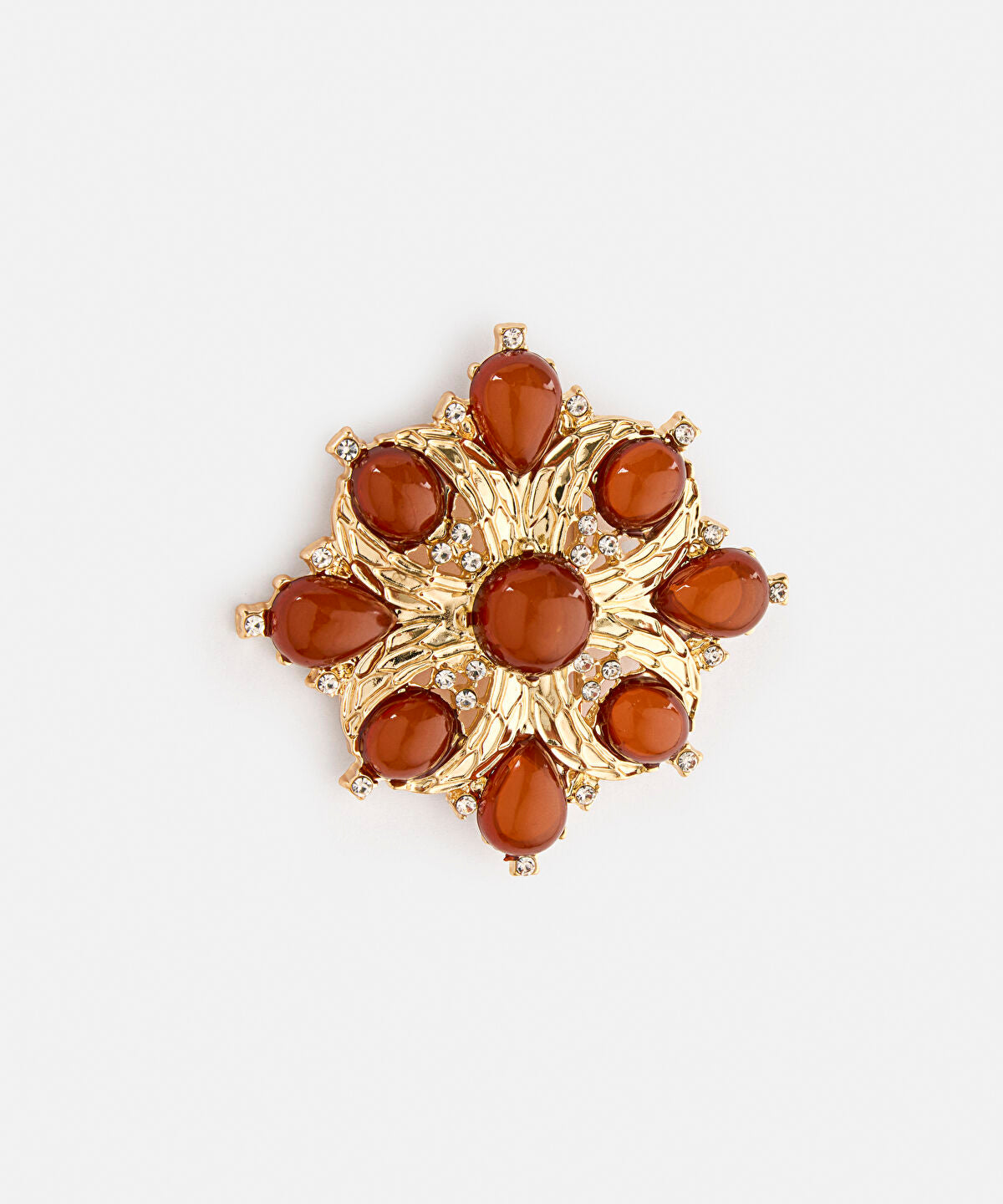 Contrast Resin-Detail Brooch