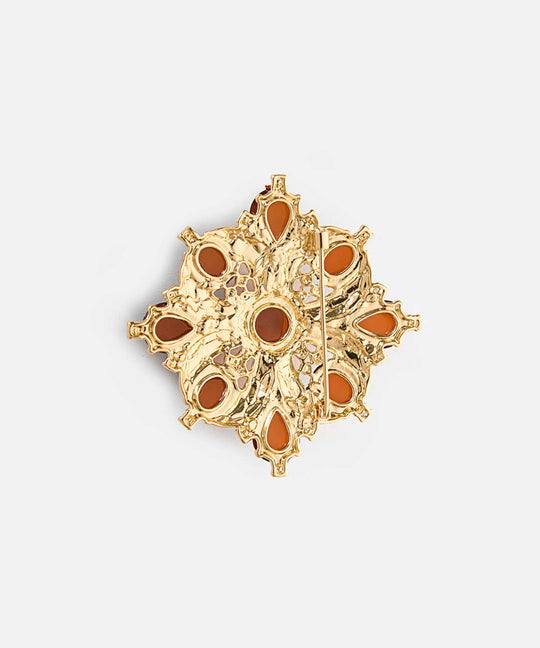Contrast Resin-Detail Brooch