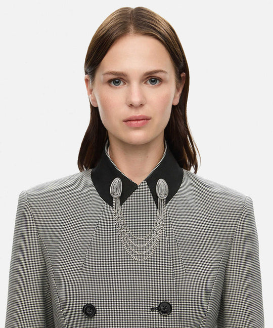 Dangling Chain Brooch