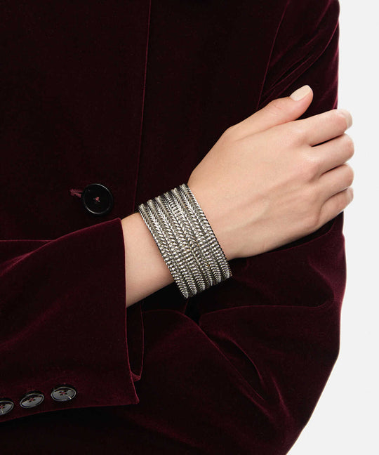 Textured Metal Bracelet