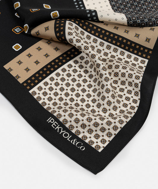 100% Silk Printed Scarf