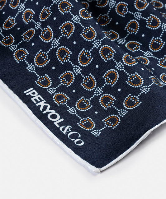 Printed 100% Silk Scarf