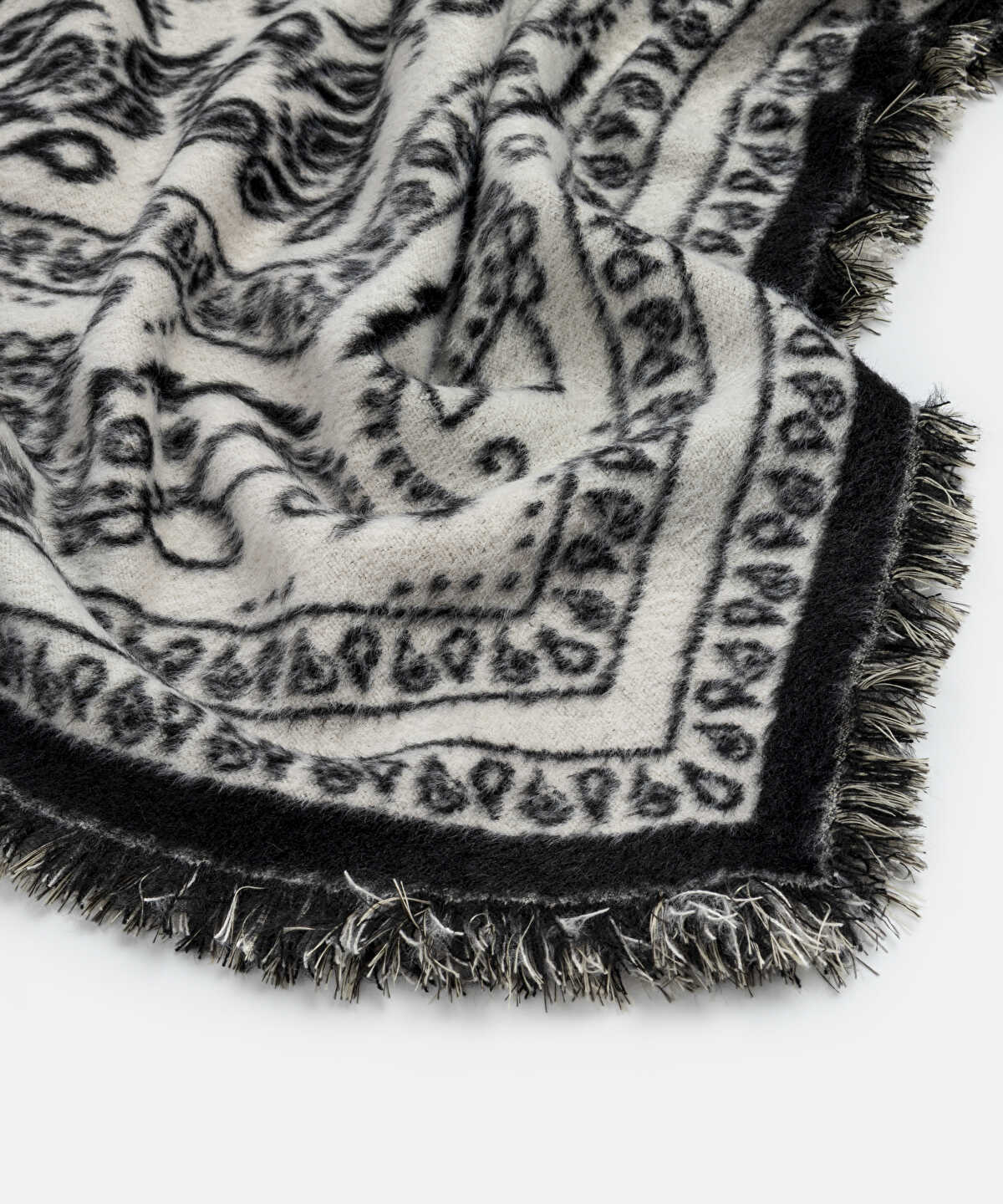 Reversible Patterned Shawl