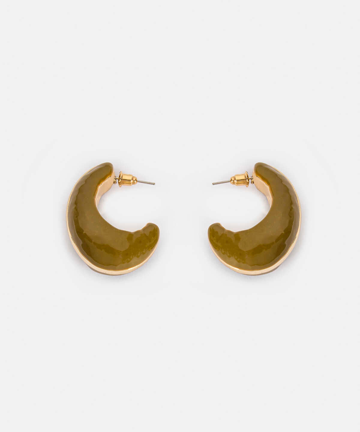 Contrast Textured Earrings