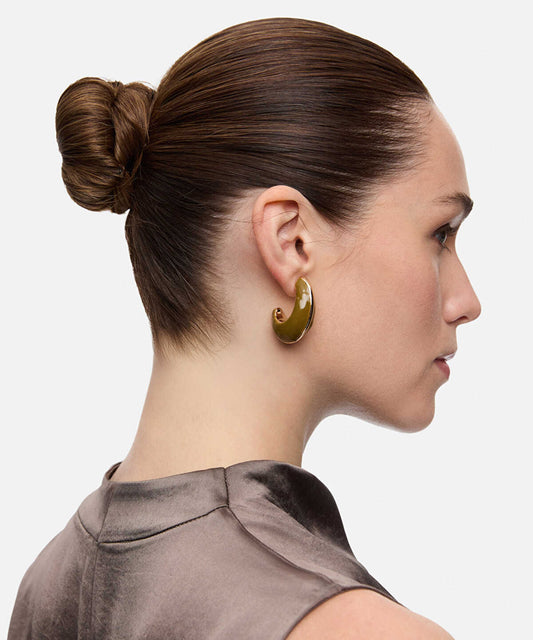Contrast Textured Earrings