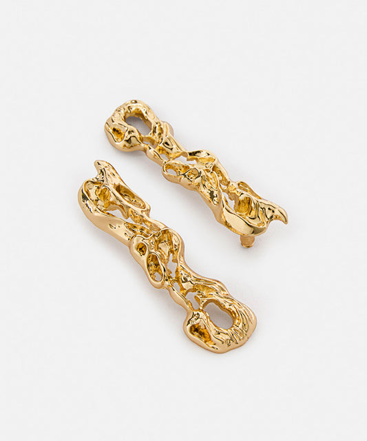 Amorphous Metal Earrings