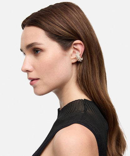 Ear Cuff with Faux Pearls