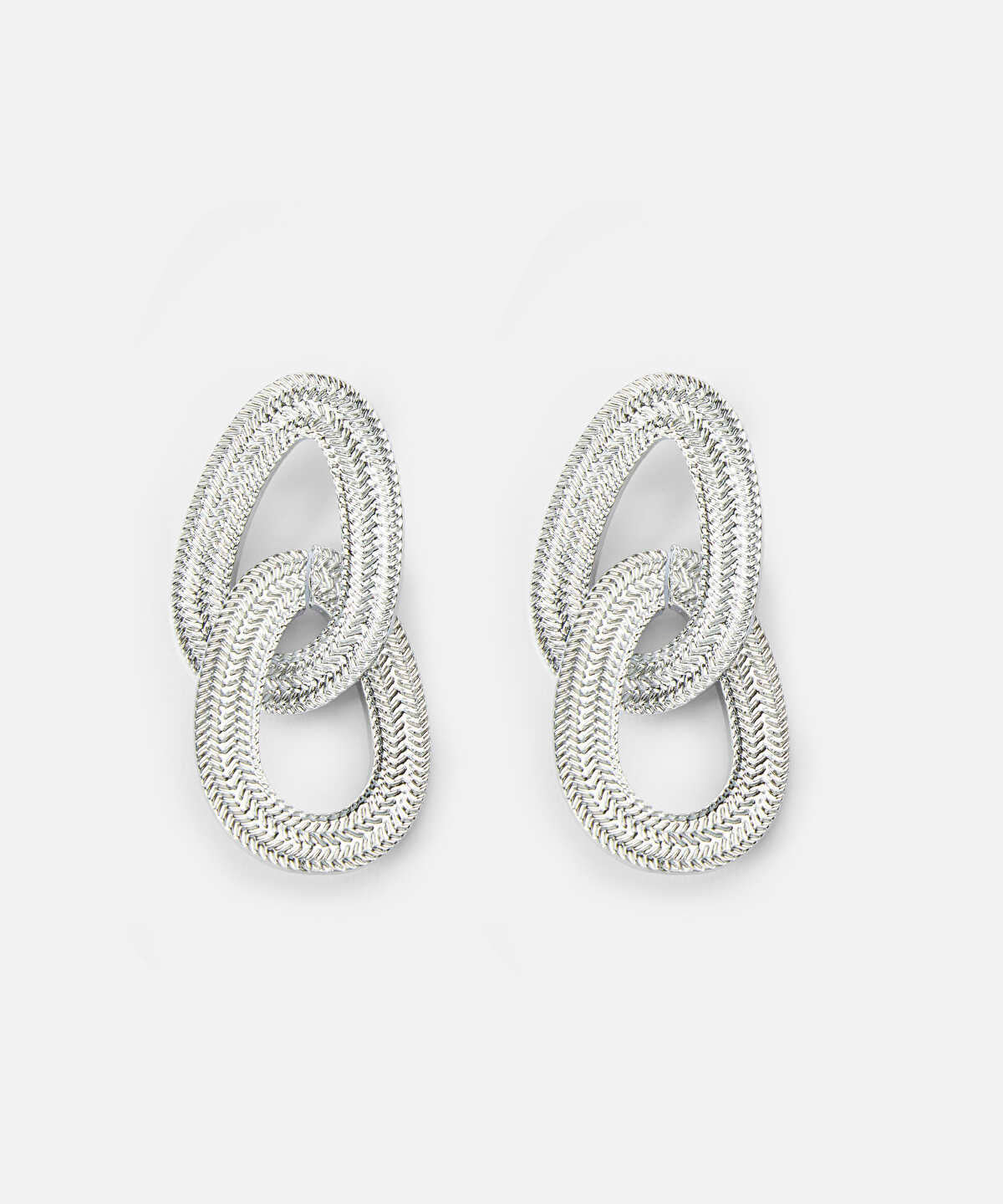 Intertwined Textured Earrings