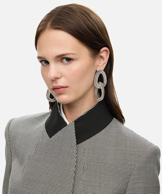 Intertwined Textured Earrings