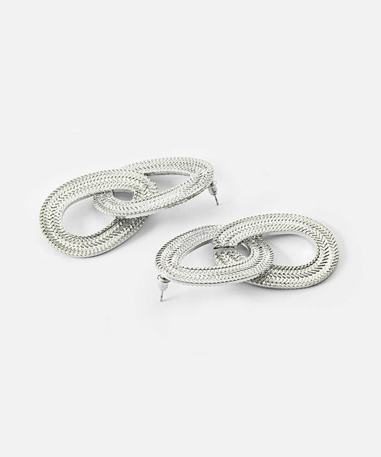 Intertwined Textured Earrings
