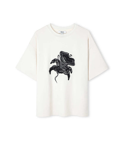 T-Shirt with Embroidered Applique