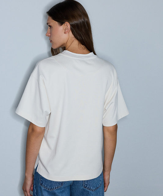T-Shirt with Embroidered Applique