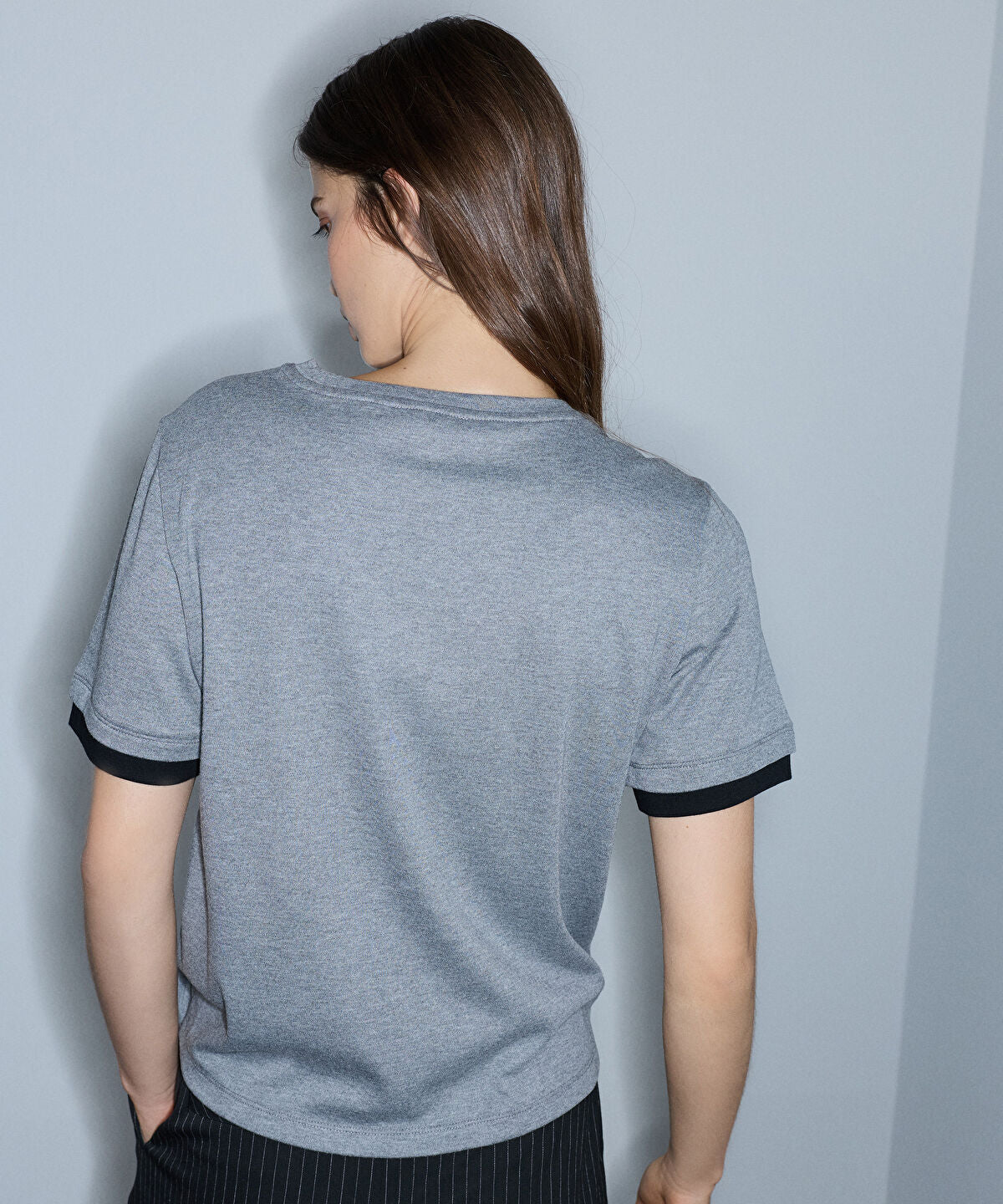 Zoomed Embellished T-Shirt with Slogan Embroidery