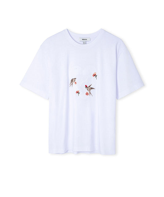 Monogram Embroidery T-Shirt
