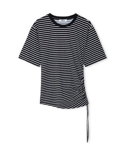 Asymmetric Striped T-Shirt