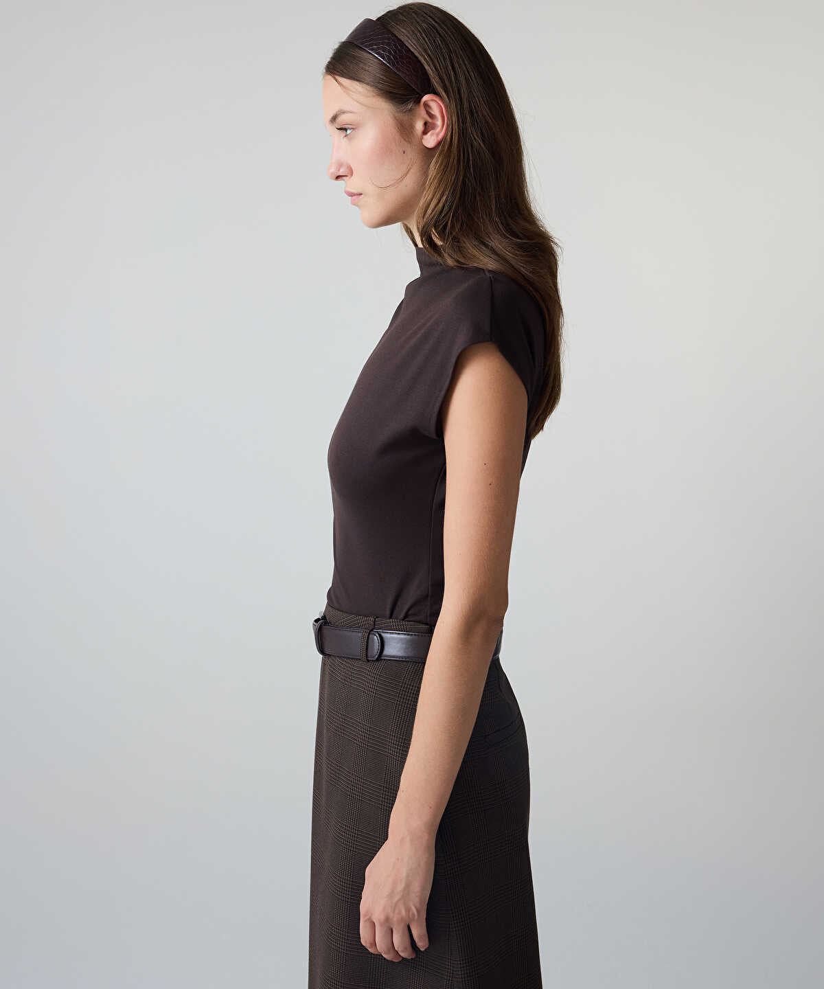 Basic High-Neck Bodysuit