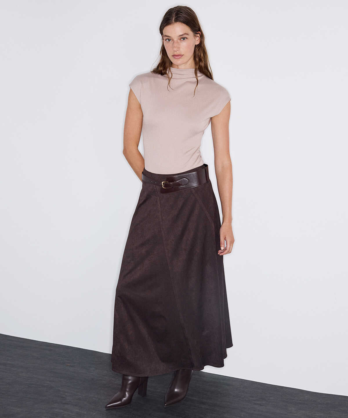Basic High-Neck Bodysuit