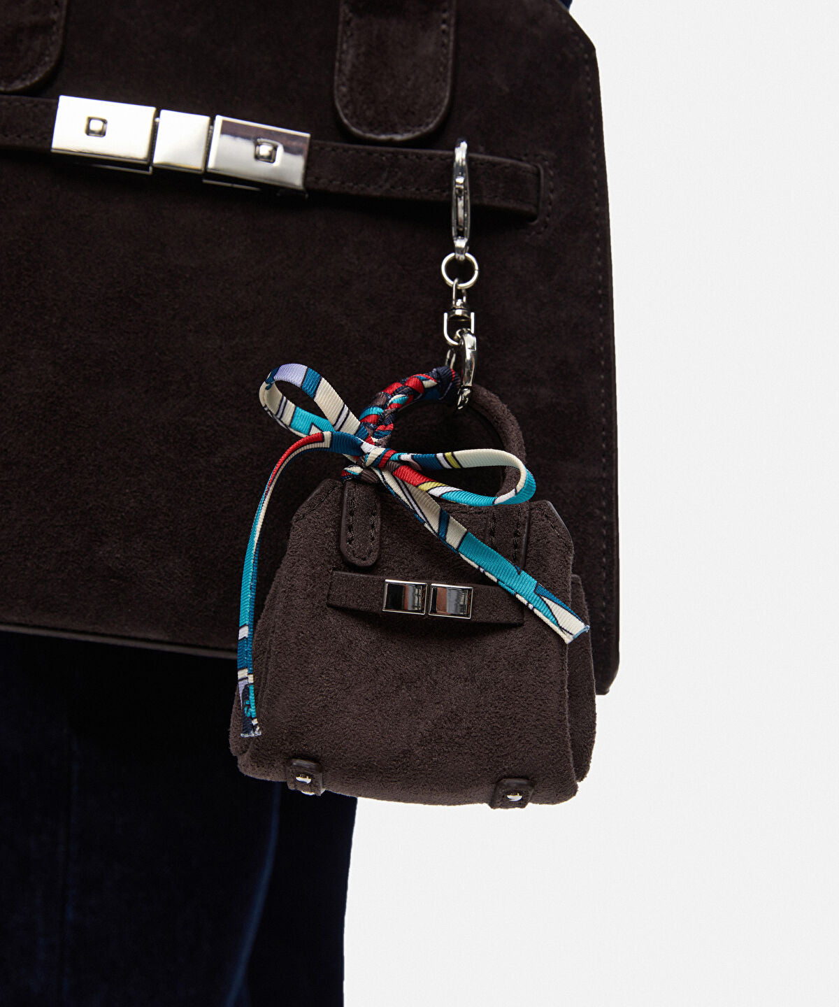 Zoomed Mini Bag Keychain