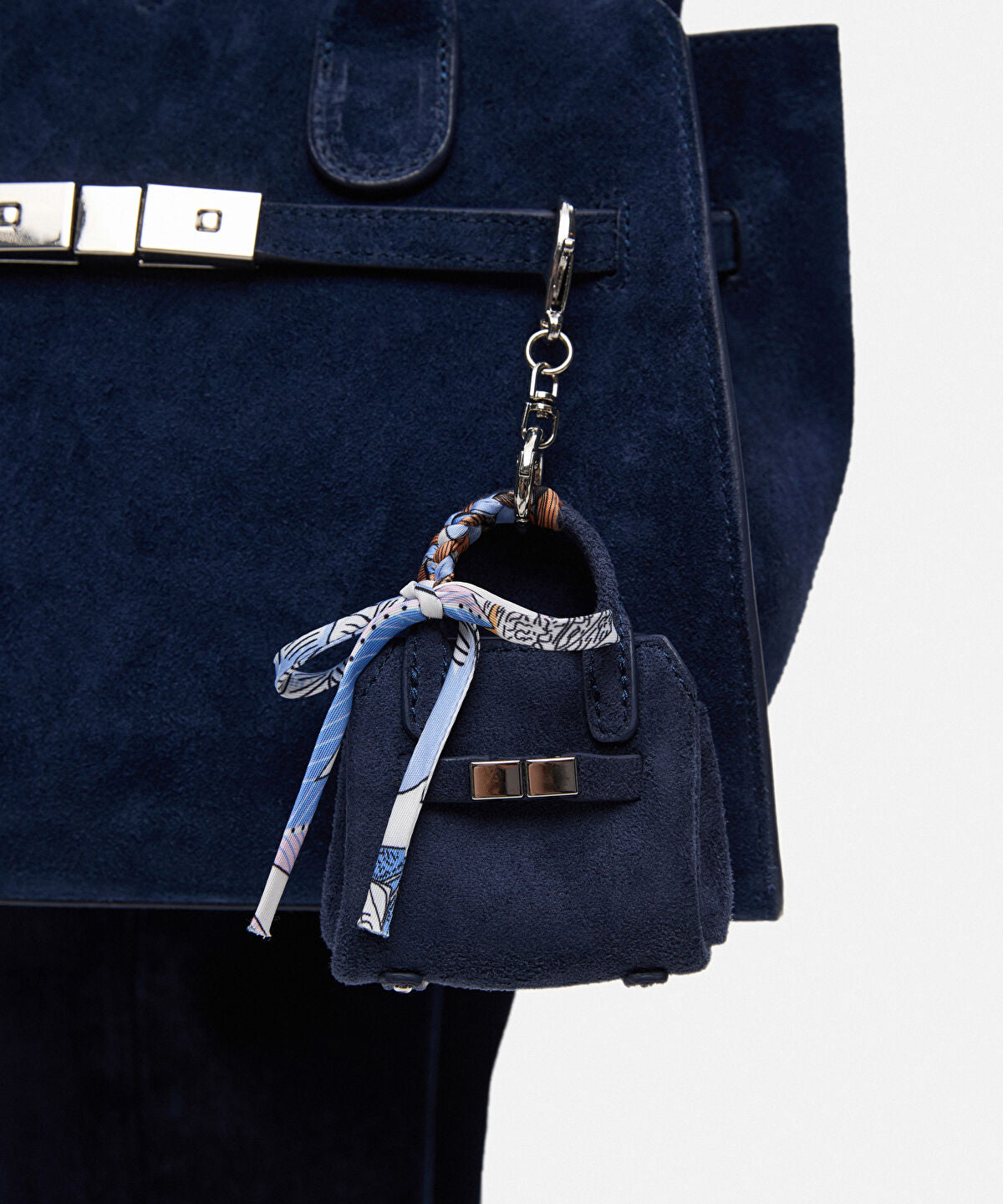 Zoomed Mini Bag Keychain