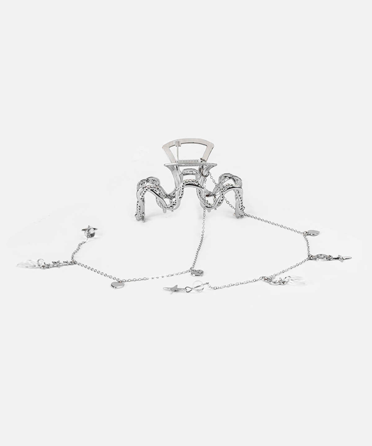 Spiral Chain Hair Clip