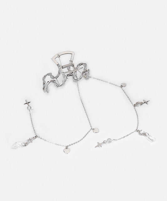 Spiral Chain Hair Clip